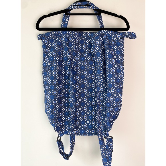 Etro Profumi Womens Backpack Tote Blue Geometric Floral Italy Limited Edition main image 6